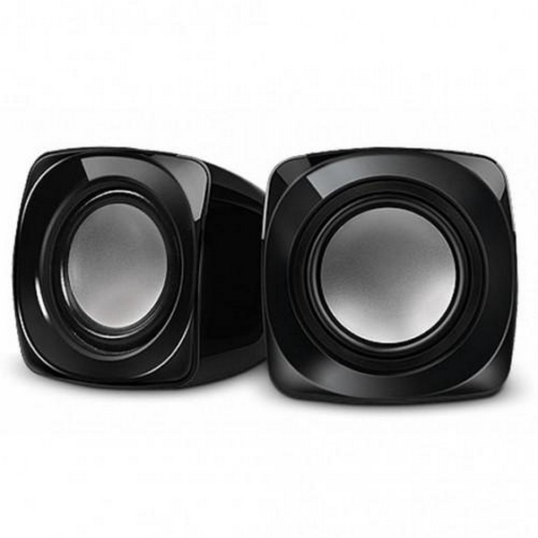 Колонки 2.0 REAL-EL S-20 Black, 2 x 3 Вт, пластиковий корпус, живлення від USB