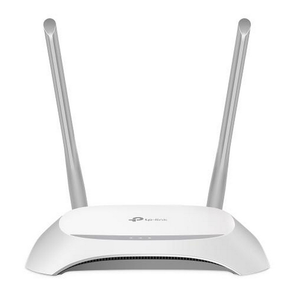 Роутер TP-LINK TL-WR840N, Wi-Fi 802.11b/g/n, до 300 Mb/s, 2.4GHz, 4 LAN 10/100 Mb/s, RJ45 10/100Mb/s (FE), 2 зовнішні незнімні антени