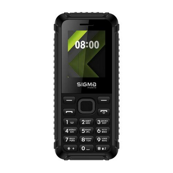 Мобільний телефон Sigma mobile X-style 18 Track, Black, 2 Mini-SIM, дисплей 1.77" кольоровий (128x160), моноблок, підтримка microSD (max 32GB), FM, 1000 mAh