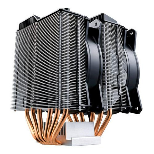 Кулер для процесора Cooler Master MasterAir MA621P TR4 Edition, для TR4, RGB, 31 dBA, 4-pin, 6 теплових трубок, CDC 2.0, алюмінієві ребра (MAP-D6PN-218PC-R2) - 2