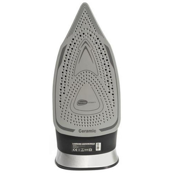 Праска Holmer HIC-2640, Blue/Black, 2600W, кераміка, паровий удар 140 г/хв, постійна подача пари 40 г/хв, вертикальне відпарювання, очищення від накипу - 4