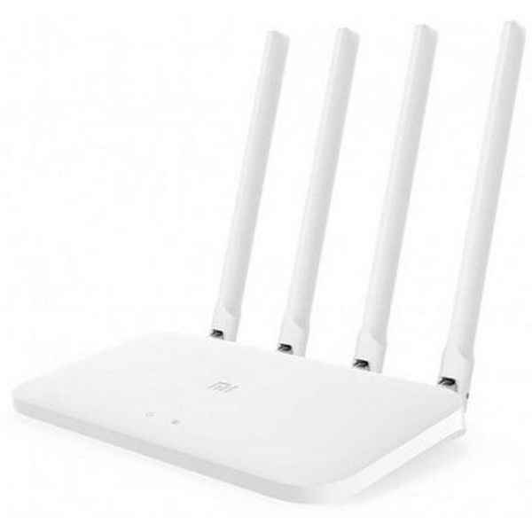 Роутер Xiaomi Mi WiFi Router 4A Global, Wi-Fi 802.11a/b/g/n/ac, до 1167 Mb/s, 2.4Gh/5Gh, 2 LAN 10/100 Mb/s, RJ45 10/100Mb/s , 4 зовнішніх антенн - 2