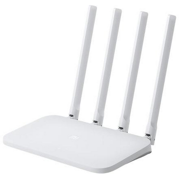 Роутер Xiaomi Mi WiFi Router 4C Global, Wi-Fi 802.11a/b/g/n, до 867 Mb/s, 2.4Gh, 2 LAN 10/100 Mb/s, RJ45 10/100Mb/s , 4 зовнішніх антен - 2