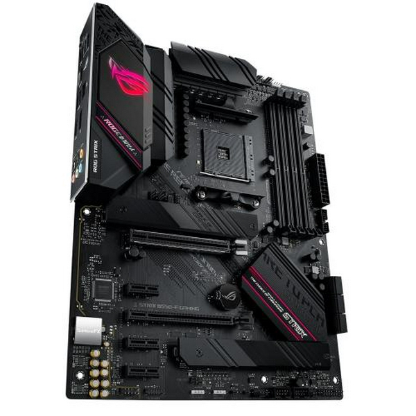 Мат.плата AM4 (B550) Asus ROG STRIX B550-F GAMING, B550, 4xDDR4, CrossFire, Int.Video(CPU), 6xSATA3, 2xM.2, 1xPCI-E 16x 4.0, 1xPCI-E 16x 3.0, 3xPCI-E 1x 3.0, ROG SupremeFX, I225-V, 8xUSB3.2/4xUSB2.0, HDMI/DP, ATX - 5
