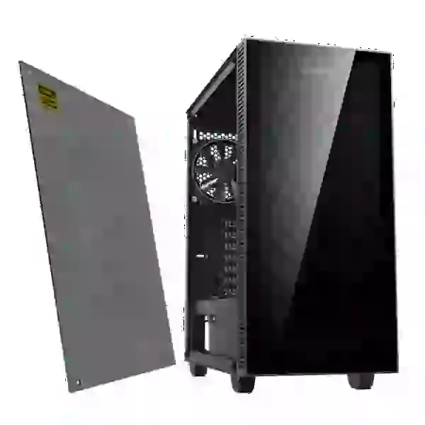 Корпус GameMax Draco XD, Black, без БЖ, Mid Tower, для ATX / Micro ATX / Mini ITX, 1xUSB 2.0, 1xUSB 3.0, 4x120 мм ARGB Fan, бічна панель із загартованого скла - 6