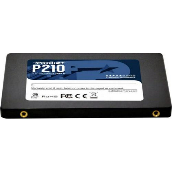 Твердотільний накопичувач SSD 512Gb, Patriot P210, SATA3, 2.5", 3D TLC, 520/430 МБ/с (P210S512G25) - 2