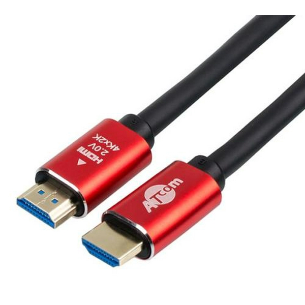 Кабель HDMI (M) - HDMI (M), 30 м, Black, Atcom, V2.0 (24930)