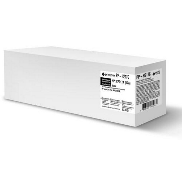 Картридж HP 17A (CF217A), Black, LJ Pro M102/M130, 1600 стор, PrintPro (PP-H217C)