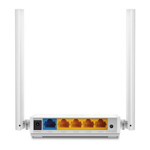 Роутер TP-LINK TL-WR844N, Wi-Fi 802.11a/b/g/n, до 300 Mb/s, 2.4GHz, 4 LAN 10/100 Mb/s, RJ45 10/100Mb/s (FE), 2 зовнішні незнімні антени - 3