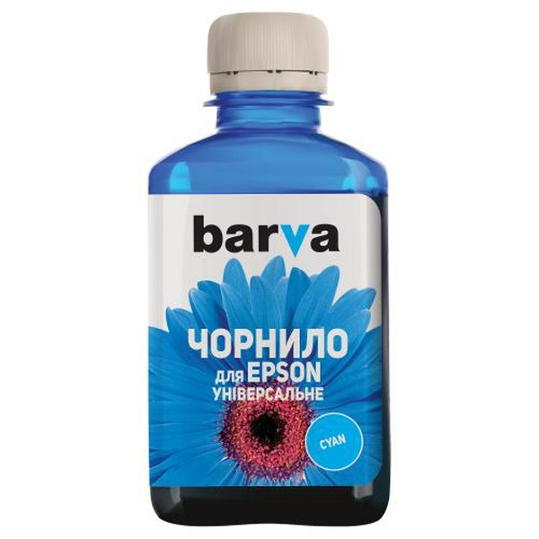 Чорнило Barva Epson Universal №1, Cyan, 180 мл (EU1-452)