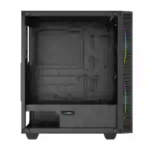 Корпус GameMax Black Hole, без БЖ, Midi Tower, ATX / Micro ATX / Mini ITX, USB 3.0, USB 2.0, 2x200 мм LED, 421x210x460 мм, 0.5 мм, 5.9кг - 5