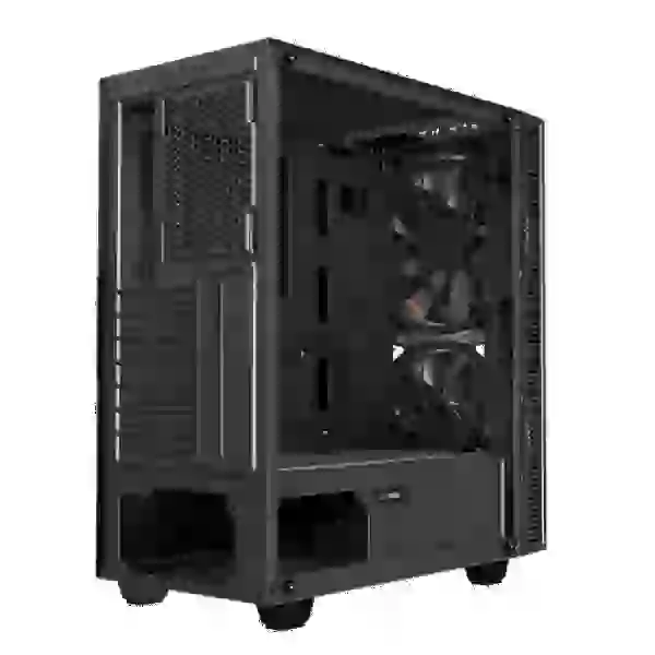 Корпус GameMax Black Hole, без БЖ, Midi Tower, ATX / Micro ATX / Mini ITX, USB 3.0, USB 2.0, 2x200 мм LED, 421x210x460 мм, 0.5 мм, 5.9кг - 7