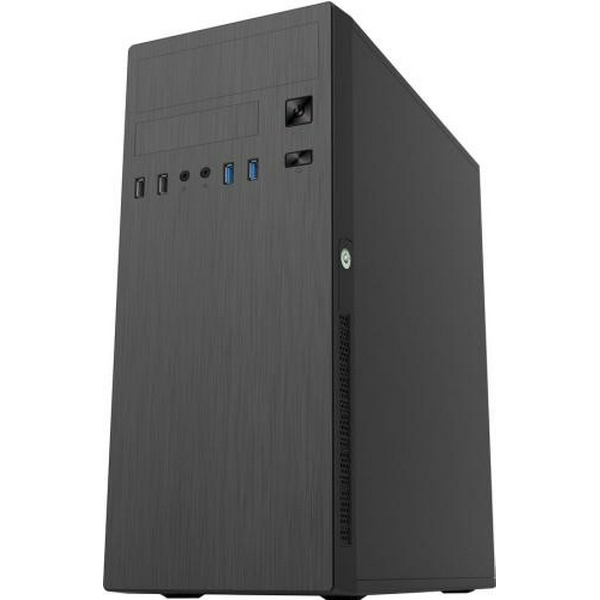 Корпус GameMax ET-212 Black, без БЖ, Midi Tower, ATX / Micro ATX / Mini ITX, 2xUSB 3.0, 2xUSB 2.0 (ET-212-NP-U3)