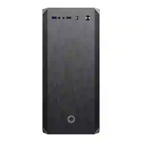 Корпус GameMax Silent Hill Black, без БЖ, Mid Tower, Micro ATX / Mini ITX, 1хUSB 3.0, 1хUSB 2.0, 1х120 мм, 392х188х405 мм, 0.6 мм, 3.6 кг (H606) - 2