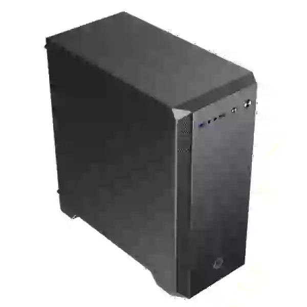 Корпус GameMax Silent Hill Black, без БЖ, Mid Tower, Micro ATX / Mini ITX, 1хUSB 3.0, 1хUSB 2.0, 1х120 мм, 392х188х405 мм, 0.6 мм, 3.6 кг (H606) - 4