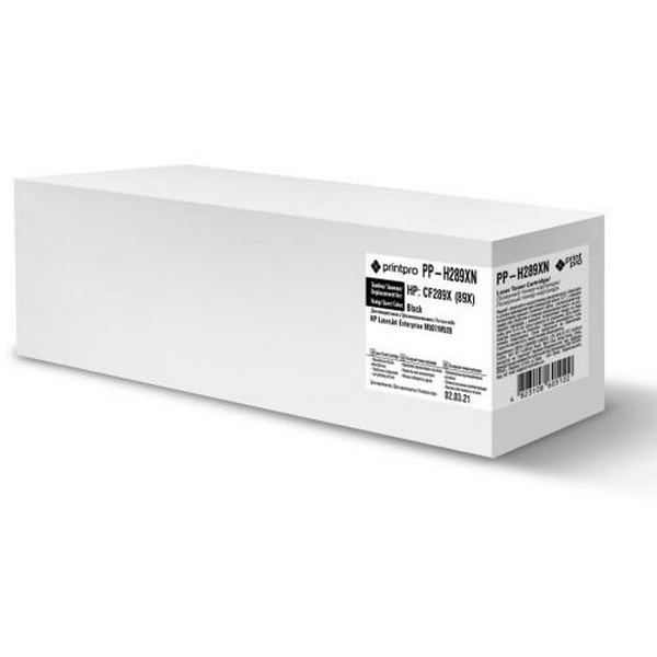Картридж HP 89X (CF289X), Black, Enterprise M507/M528, 10 000 стор, PrintPro, без чіпа (PP-H289XN)