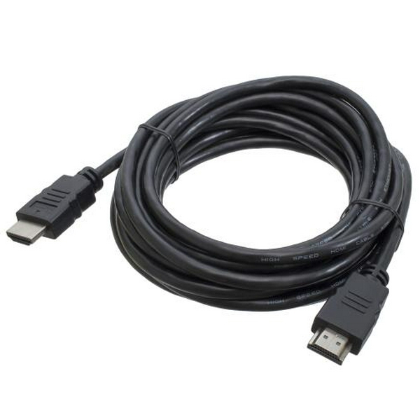 Кабель HDMI (M) - HDMI (M), 4.5 м, Black, Patron, V1.4 (PN-HDMI-1.4-45)