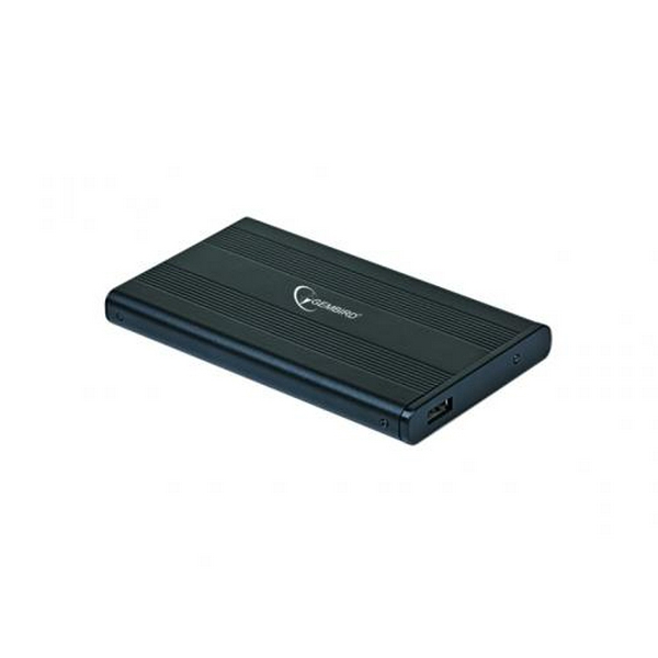 Кишеня зовнішня Gembird, Black, 2.5", USB 2.0, 1xSATA, алюмінієвий корпус (EE2-U2S-5)