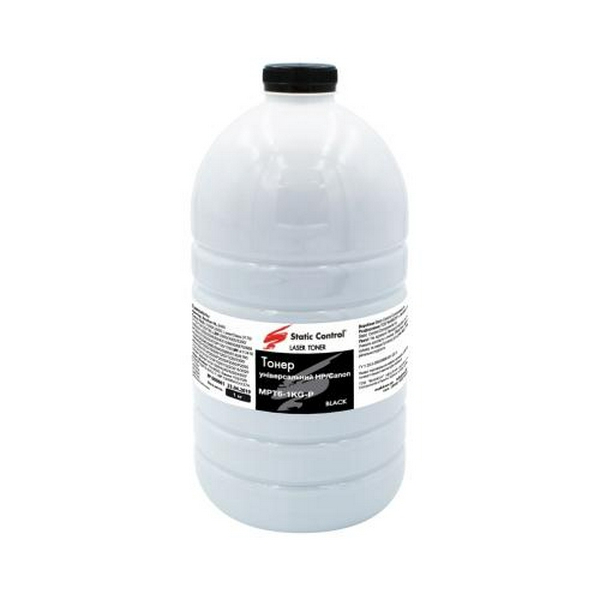 Тонер HP Universal 1200/1300/2100/2200/4200/4300/5000/9000, P2035/2055/3015, 1 кг, Static Control (MPT6-1KG-P)
