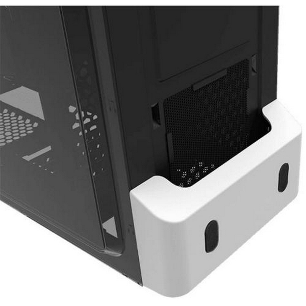 Корпус GameMax Elysium White, без БЖ, Midi Tower, ATX / Micro ATX / Mini ITX, 1хUSB 3.0, 2хUSB 2.0, 4x120 мм LED, 400x185x470 мм, 0.5 мм, 4.7 кг - 7