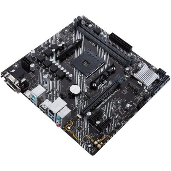 Мат.плата AM4 (B450) Asus PRIME B450M-K II, B450, 2xDDR4, Int.Video(CPU), 4xSATA3, 1xM.2, 1xPCI-E 16x 3.0, 2xPCI-E 1x 2.0, ALC887, RTL8111H, 6xUSB3.2/6xUSB2.0, VGA/DVI-D/HDMI, MicroATX - 5