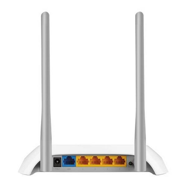 Роутер TP-LINK TL-WR850N, Wi-Fi 802.11n, до 300 Mb/s, 2.4GHz, 4 LAN 10/100 Mb/s, RJ45 10/100Mb/s (FE), 2 зовнішні незнімні антени - 3