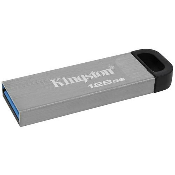 Флеш накопичувач USB 128Gb Kingston DataTraveler Kyson, Silver, USB 3.2 Gen 1, до 200/60 МБ/с (DTKN/128GB) - 2
