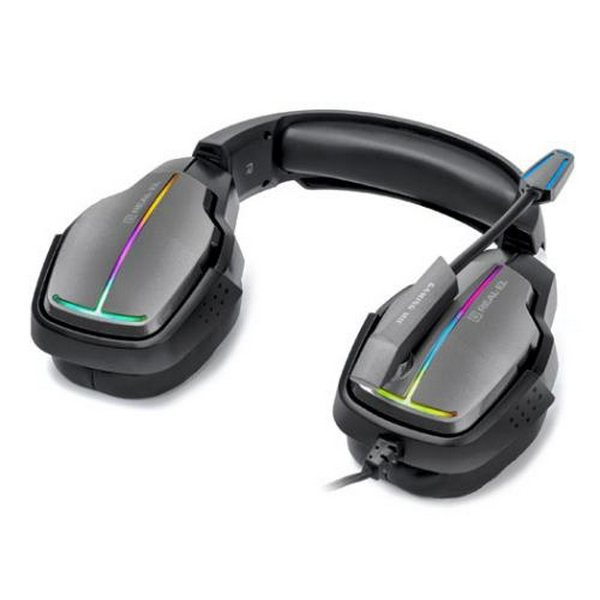 Навушники REAL-EL GDX-7680, Black, Mini jack + USB, накладні, мікрофон, кабель 2.2 м (GDX-7680) - 9