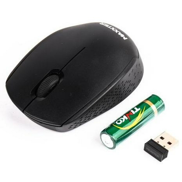 Миша Maxxter Mr-420 бездротова, USB, Black (Mr-420) - 5