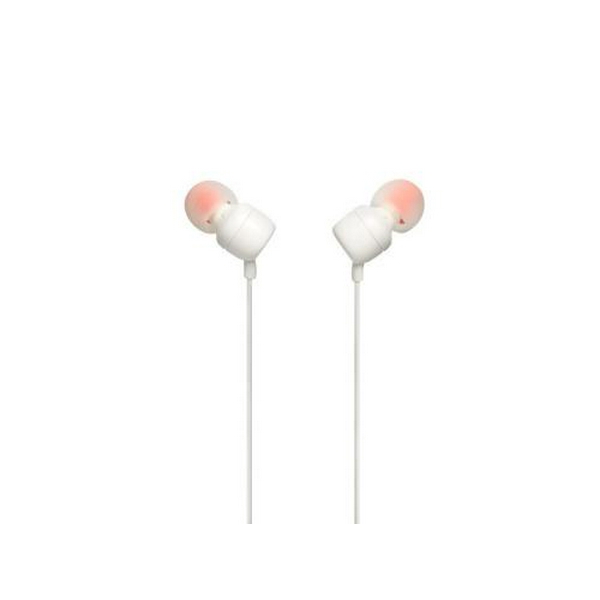 Навушники JBL Tune 110, White, 3.5 мм, мікрофон (JBLT110WHT) - 3
