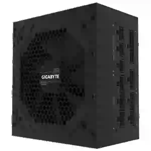 Блок живлення 850 Вт, Gigabyte P850GM, Black, модульний, 120 мм (HYB), Active PFC, 80 Plus Gold, MB: 20+4 pin, CPU: 4+4 pin, VGA: 4 x 6+2 pin, 3xMolex / 1xFDD / 8xSATA, захист: OVP/OPP/SCP/UVP/OCP/OTP (GP-P850GM) - 4