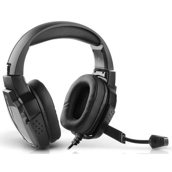 Навушники REAL-EL GDX-7780 Surround 7.1, Black, RGB, USB, накладні, мікрофон, кабель 2.2 м  - 7
