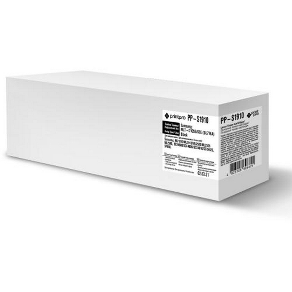 Картридж Samsung MLT-D105S, Black, ML-1910/1915/2525/2580, SCX-4600/4623, 1500 стор, PrintPro (PP-S1910)
