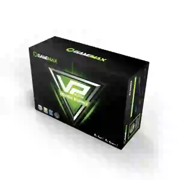 Блок живлення 800 Вт, GameMax VP-800, Black, 80+ Bronze, Active PFC, 12 см, 3xMolex / 6xSATA / 2x2+6-pin / 1x4+4-pin / 1x20+4-pin, захист OVP / UVP / OCP / OLP / OPP / SCP - 9