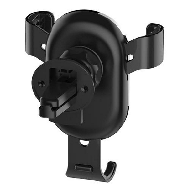 Автотримач для телефону ColorWay Metallic Gravity Holder, Black (CW-CHG01-BK) - 4