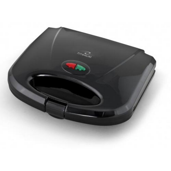 Бутербродниця Esperanza Titanum TKT002K Casserole, Black, 700 Вт, автоматичний контроль температури, антипригарне покриття, індикатори роботи та нагрівання