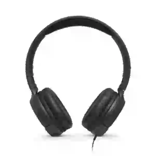 Навушники JBL Tune 500, Black, 3.5 мм, мікрофон, однокнопковий пульт керування, технологія "Pure Bass", складний дизайн, підтримка Siri та Google Now (JBLT500BLK) - 2