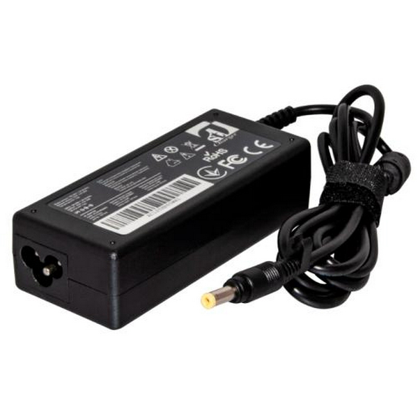 Блок живлення для ноутбуків 1stCharger HP 65W (18.5V/3.5A) 4.8x1.7 силовий кабель (AC1STHP65WA1)