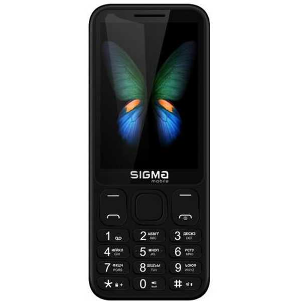 Мобільний телефон Sigma mobile X-style 351 Lider, Black, 2 Micro-SIM + Nano-SIM, дисплей 3.5" кольоровий (320x480), моноблок, підтримка microSD (max 32Gb), FM, BT, Cam 0.3Mp, 3400 mAh