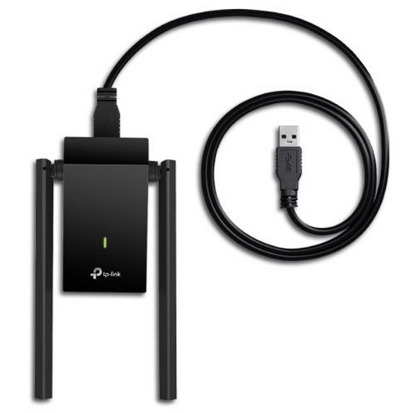 Мережевий адаптер USB TP-LINK Archer T4U Plus, Black, 5GHz/2.4GHz, AC1300 (867/400 Мбіт/с), USB 3.0, високопотужні антени, MU-MIMO - 3