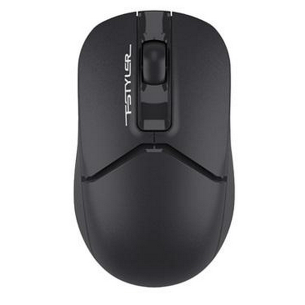 Миша A4Tech Fstyler FG12S 1200dpi Black, USB, Wireless безшумна  - 2