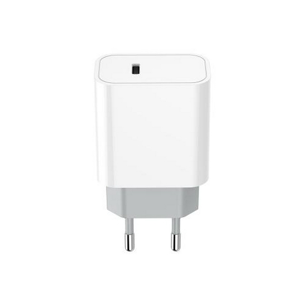 Мережевий зарядний пристрій ColorWay, White, 1xUSB-C, PD, 3A, 20W (CW-CHS026PD-WT) - 6