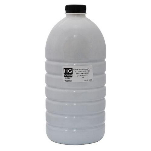 Тонер HP Universal 1010/1160/4250, P1005, M402/M604, 1 кг, HG (TSM-HG20T-1)