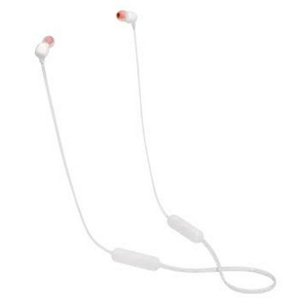 Навушники бездротові JBL Tune 125BT, White, Bluetooth, мікрофон, акумулятор 160 mAh, технологія "Pure Bass Sound" (JBLT125BTWHT)