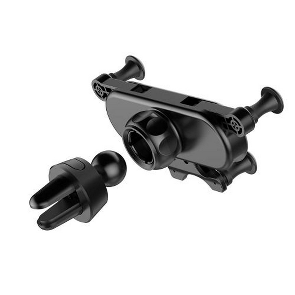 Автотримач для телефону ColorWay Gravity Sensor Holder, Black (CW-CHG11-BK) - 4