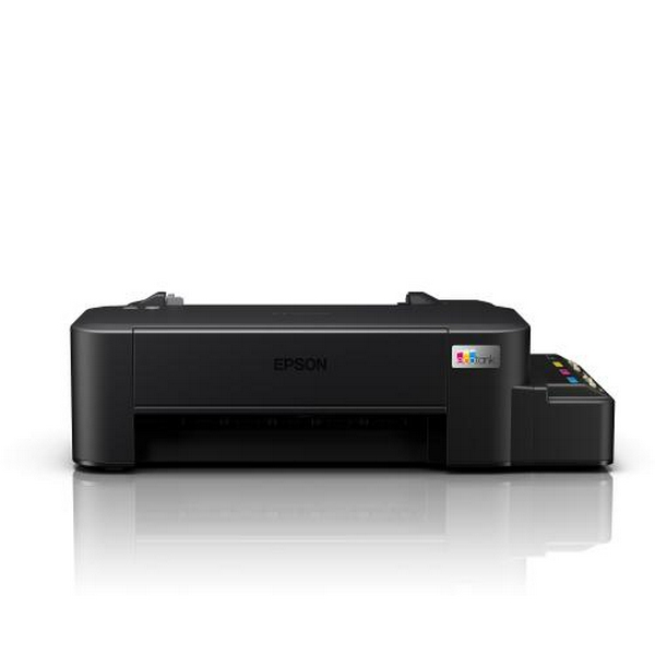 Принтер струменевий кольоровий A4 Epson EcoTank L121, Black, 720х720 dpi, до 9/4.8 стор/хв, USB, вбудоване СНПЧ по 40 мл, чорнило 664 (C11CD76414) - 3