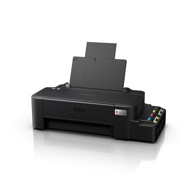 Принтер струменевий кольоровий A4 Epson EcoTank L121, Black, 720х720 dpi, до 9/4.8 стор/хв, USB, вбудоване СНПЧ по 40 мл, чорнило 664 (C11CD76414) - 5