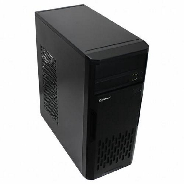 Корпус GameMax ET-210-NP Black, без БЖ, Midi Tower, ATX / Micro ATX / Mini ITX, 2хUSB 2.0, 370x175x410 мм - 3
