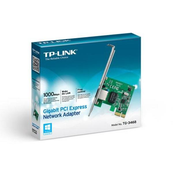 Мережева карта PCI-E TP-LINK TG-3468 LAN 10/100/1000Mb, Realtek RTL8168B - 2