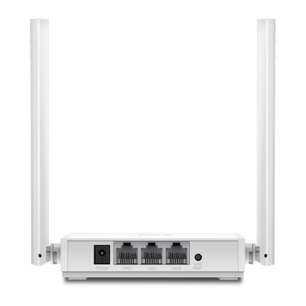 Роутер TP-LINK TL-WR820N, Wi-Fi 802.11b/g/n, до 300 Mb/s, 2.4GHz, 2 LAN 10/100 Mb/s, RJ45 10/100Mb/s, 2 зовнішні незнімні антени - 3